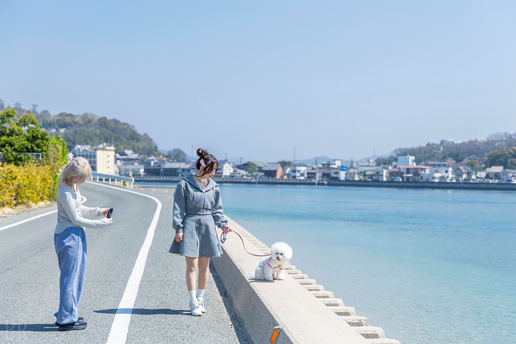 海辺の散歩