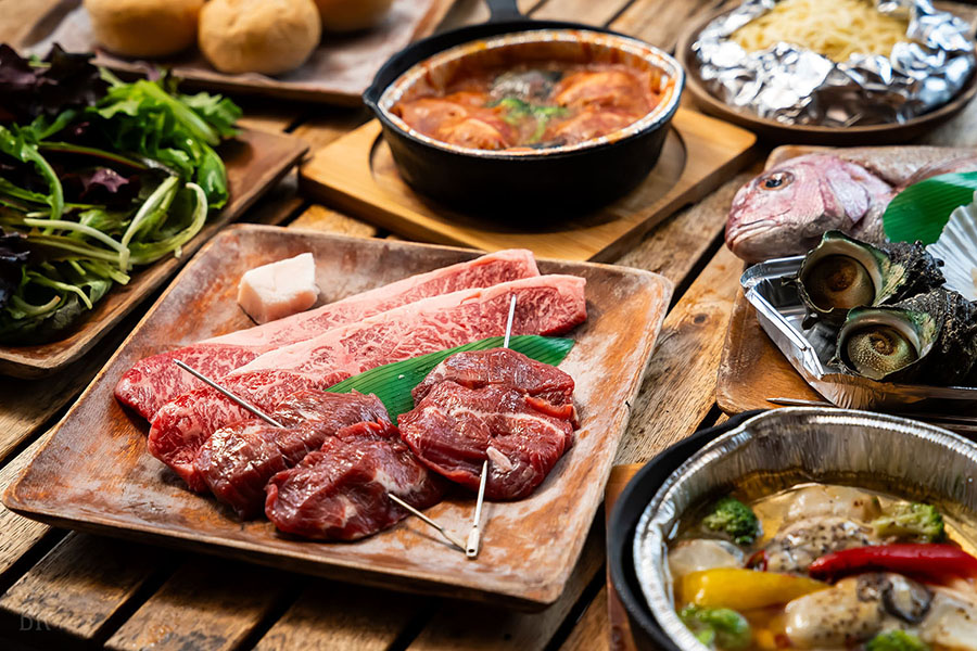 グランヴィレッジ瀬戸内しまなみで堪能できる地元食材を使用したBBQ